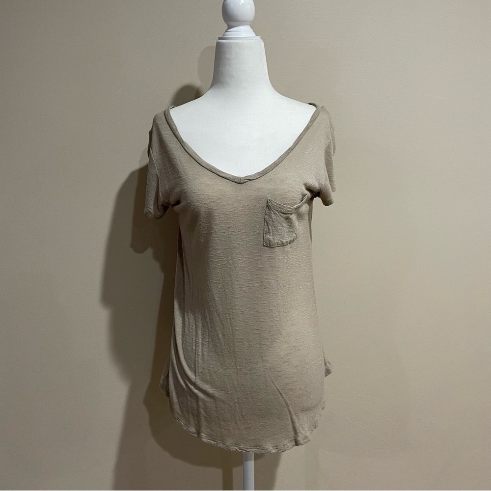Basic Tan Tee